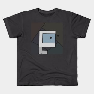 Abstract Astronaut Kids T-Shirt